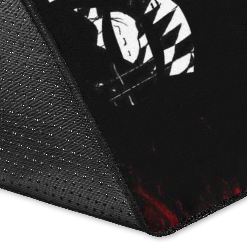 Tokyo Revengers Anime Mikey And Draken No Emotional Face Area Rug Home Decor