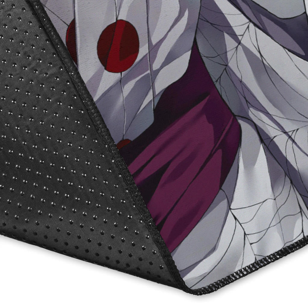 Demon Slayer Anime Rui Spider Demon Web Vs Tanjiro Area Rug Home Decor