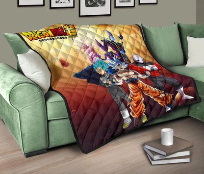 Dragon Ball Anime DB Super Saiyan Beerus Jiren Desert Premium Quilt Blanke