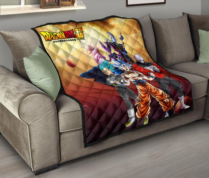 Dragon Ball Anime DB Super Saiyan Beerus Jiren Desert Premium Quilt Blanke