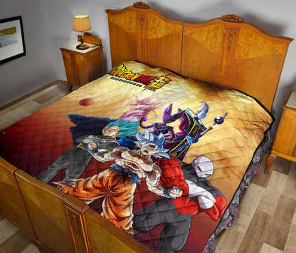 Dragon Ball Anime DB Super Saiyan Beerus Jiren Desert Premium Quilt Blanke