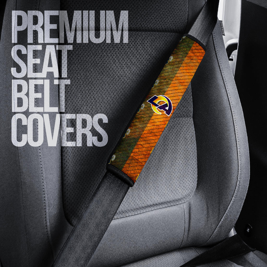 Los Angeles Rams American Football Team Jalen Ramsey 20 LA Rampage Patterns Seat Belt Covers