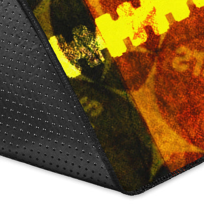 Pittsburgh Steelers American Football Team Flaming Steelers Background Area Rug Home Decor
