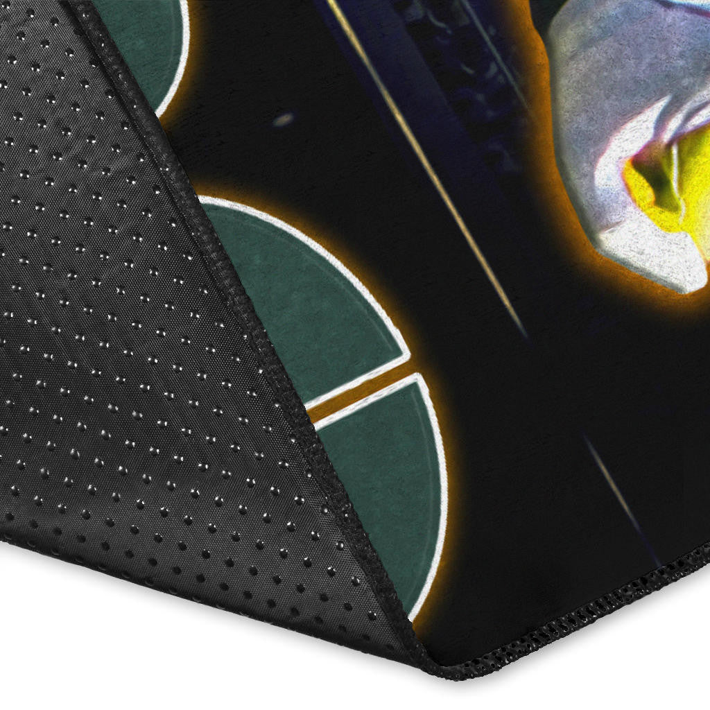 Green Bay American Football Packers Cute Clay Matthews 52 Under Flashlight Area Rug Home Decor