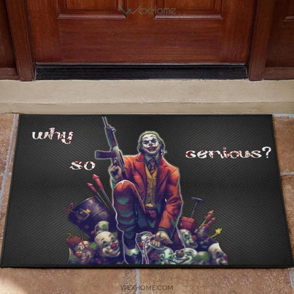 Horror Movie Why So Serious Joker Weapons On Clown Heads Home Decor