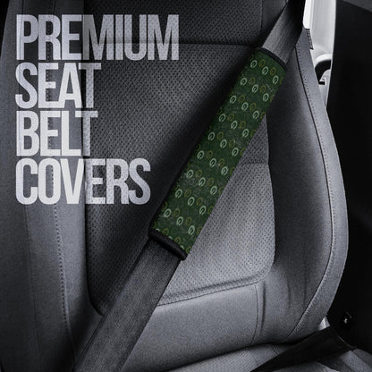 Green Bay Packers American Football Packers Ever Yellow Vintage G Helmet Seat Belt Covers