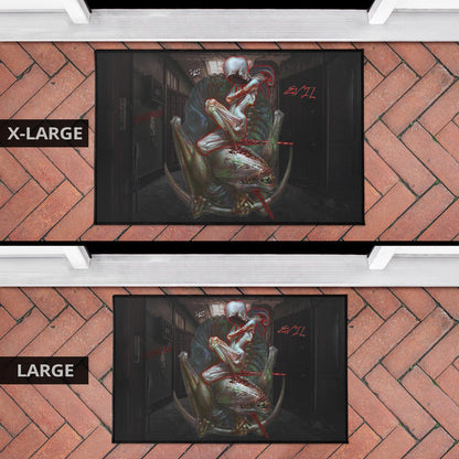 Horror Movie The Evil Within Monster Evil Inside Us Door Mat Home Decor