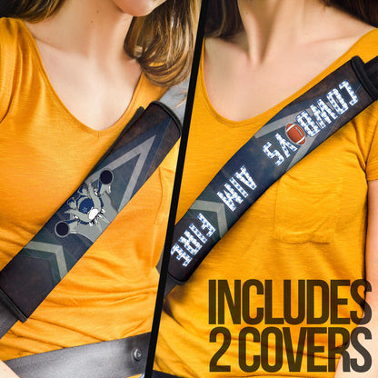 Dallas American Football Cowboy Yosemite Sam Cowboys Aim Fire Seat Belt Covers