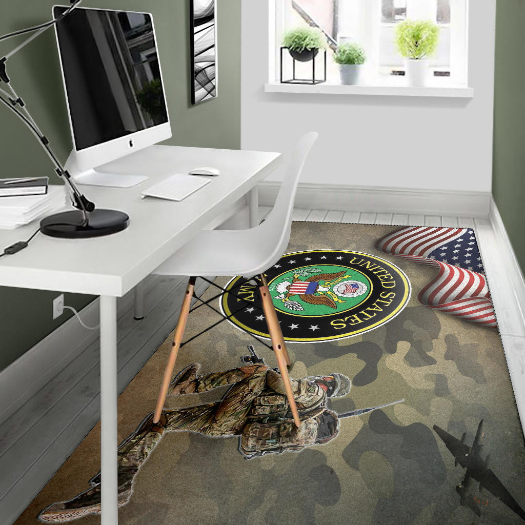 US Independence Day Eagle Flying Love US Independence Day Strength Freedom Area Rug Home Decor
