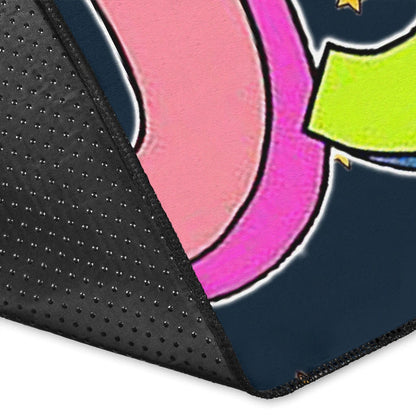 Be The Boss Colorful Star Tiny Patterns Area Rug Home Decor