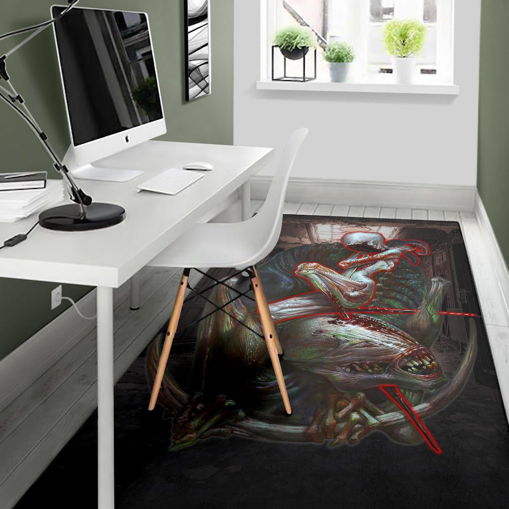 Horror Movie The Evil Within Monster Evil Inside Us Area Rug Home Decor