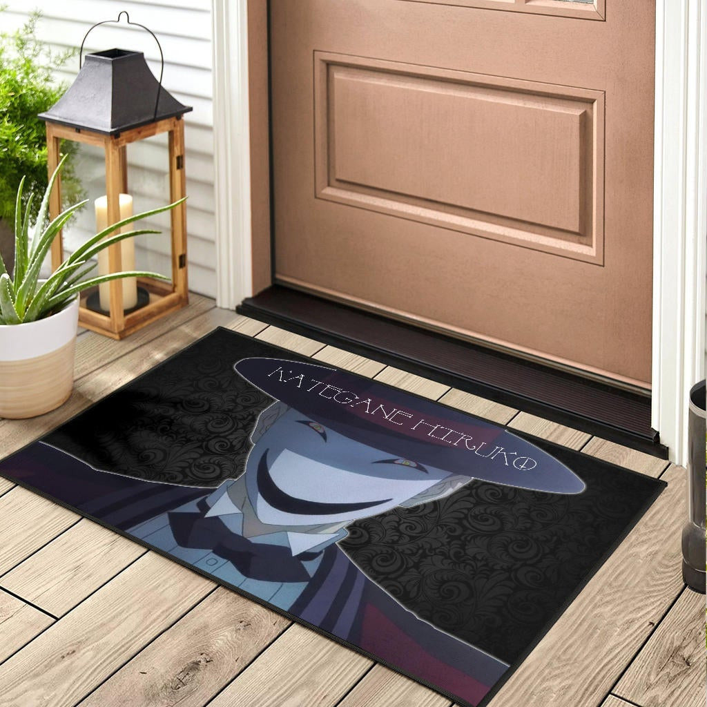 Horror Movie Kagetane Hiruko Scary Smiling Face Door Mat Home Decor
