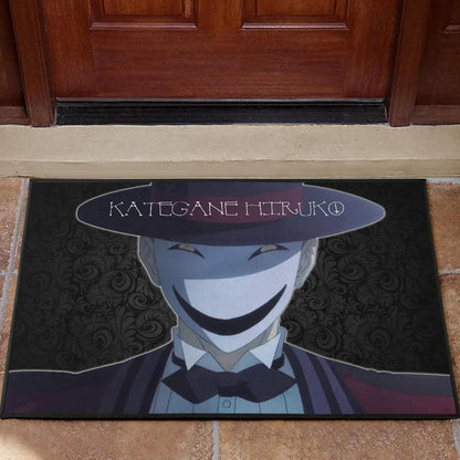 Horror Movie Kagetane Hiruko Scary Smiling Face Door Mat Home Decor