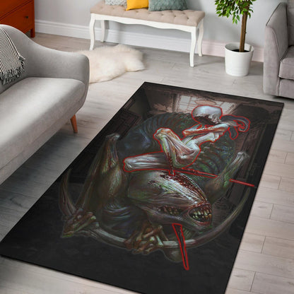 Horror Movie The Evil Within Monster Evil Inside Us Area Rug Home Decor