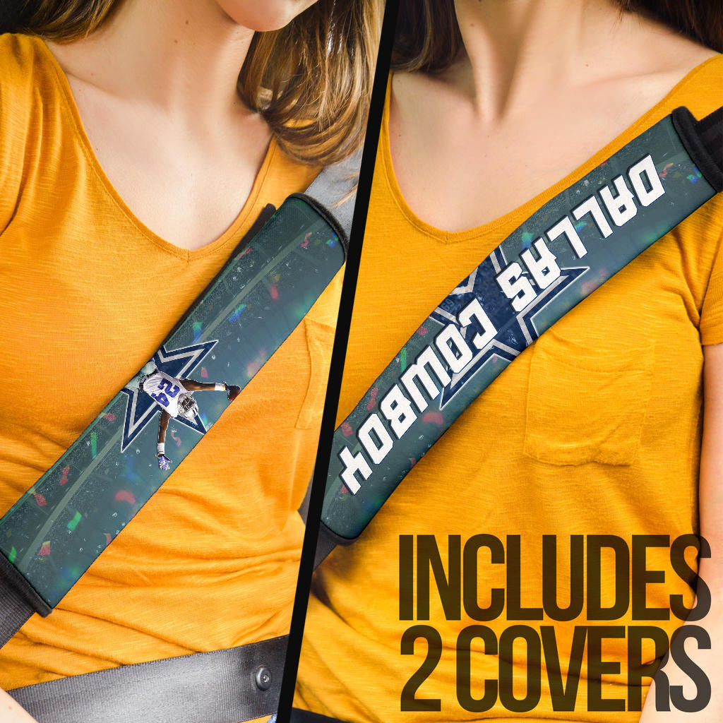 Dallas American Football Cowboy Player 24 Champions Winning Celebration Seat Belt Covers