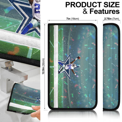 Dallas American Football Cowboy Player 24 Champions Winning Celebration Seat Belt Covers