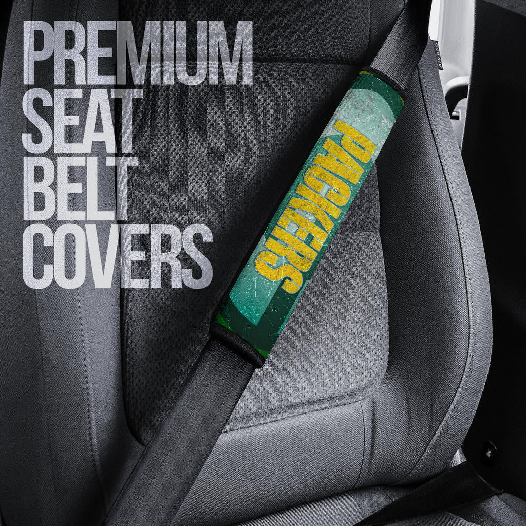 Green Bay Packers American Football Aaron Rodgers Ready To Throw Rugby Ball Seat Belt Covers
