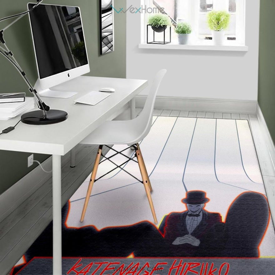 Horror Movie Katenage Hiruko Black Bullet Sitting Area Rug Home Decor