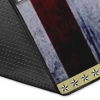 US Independence Day Captain Soldier US Flag Area Rug Home Decor