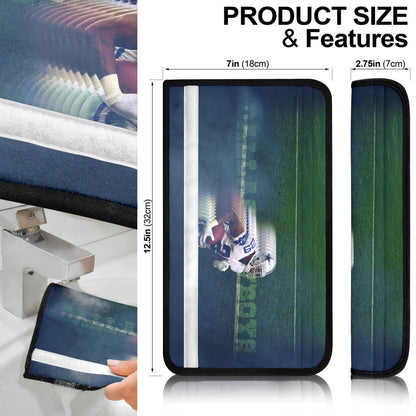 Dallas American Football Cowboy Player 29 Running Lightning Speed Shadow Seat Belt Covers