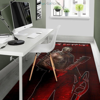 Horror Movie The Metal Butcher Portrait Weapons Area Rug Home Decor
