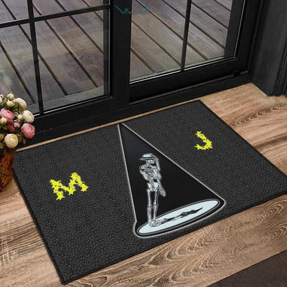 Michael Jackson MJ Skeleton Dancing Door Mat Home Decor