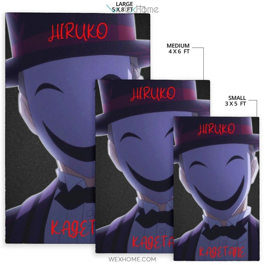 Horror Movie Hiruko Kagetane From Black Bullet Area Rug Home Decor