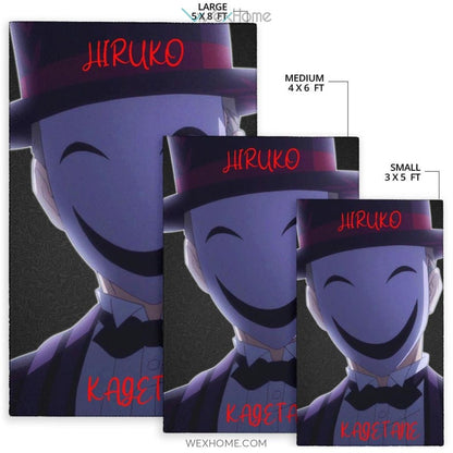 Horror Movie Hiruko Kagetane From Black Bullet Area Rug Home Decor
