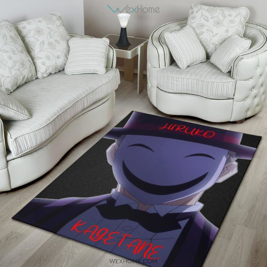 Horror Movie Hiruko Kagetane From Black Bullet Area Rug Home Decor