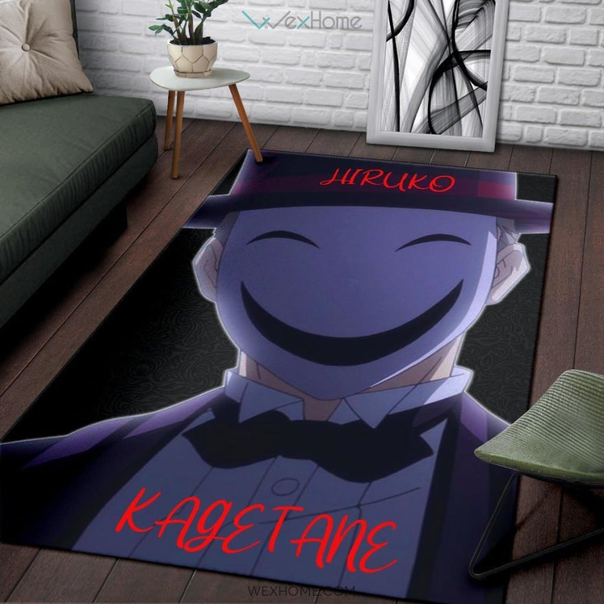 Horror Movie Hiruko Kagetane From Black Bullet Area Rug Home Decor