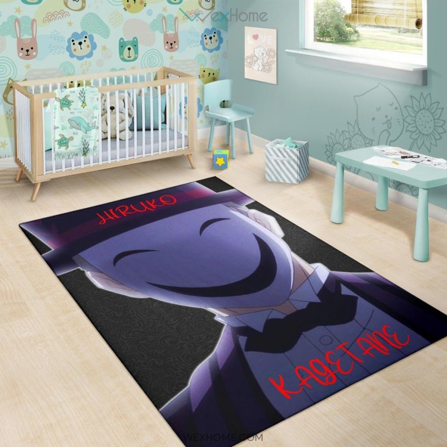 Horror Movie Hiruko Kagetane From Black Bullet Area Rug Home Decor