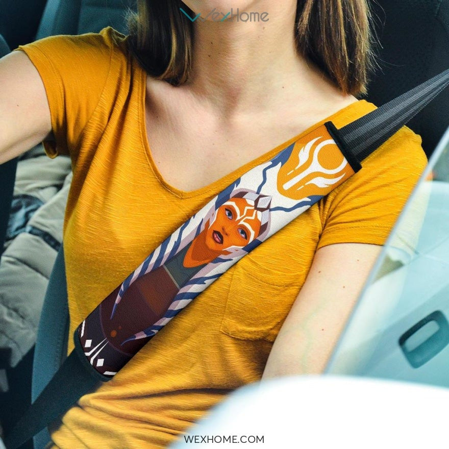 Star Wars Movie Ahsoka Tona Owl In Glass Seat Belt Covers