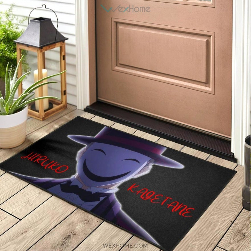 Horror Movie Hiruko Kagetane From Black Bullet Door Mat Home Decor