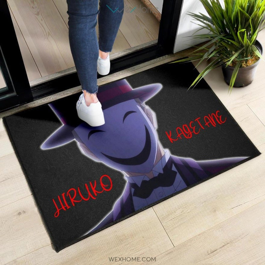 Horror Movie Hiruko Kagetane From Black Bullet Door Mat Home Decor