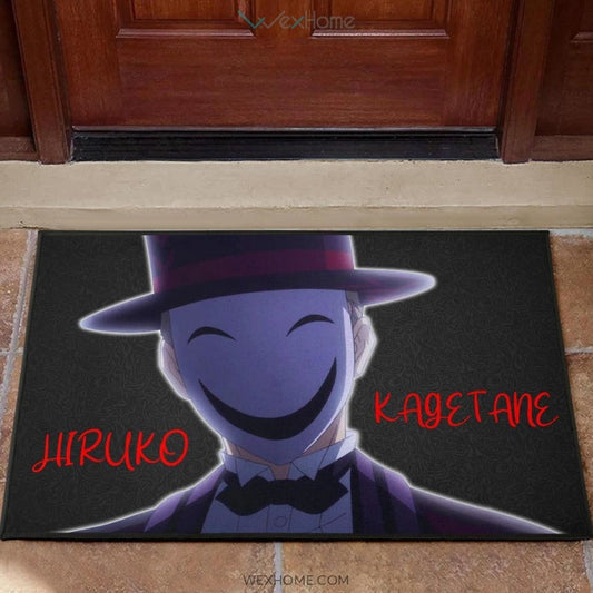 Horror Movie Hiruko Kagetane From Black Bullet Door Mat Home Decor