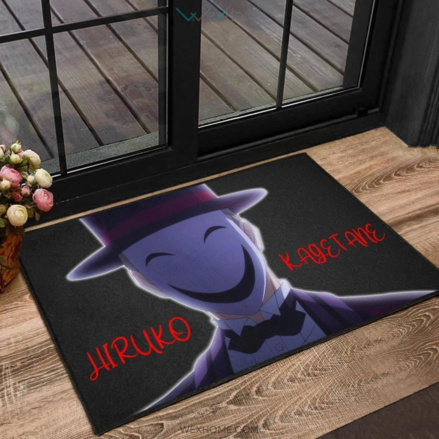 Horror Movie Hiruko Kagetane From Black Bullet Door Mat Home Decor