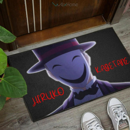 Horror Movie Hiruko Kagetane From Black Bullet Door Mat Home Decor