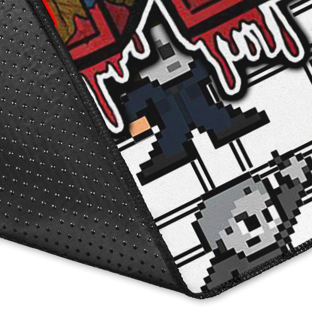 Horror Movie Chucky Wanna Play Horror Characters Game Mode Patterns Area Rug Home Decor