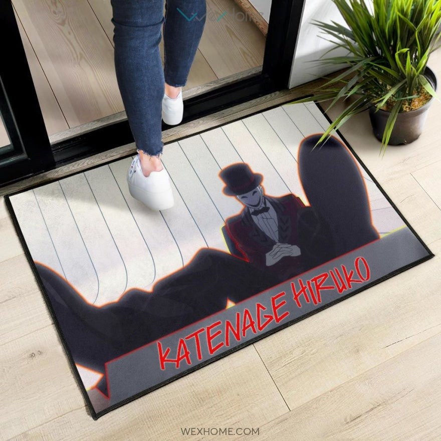 Horror Movie Katenage Hiruko Black Bullet Sitting Door Mat Home Decor