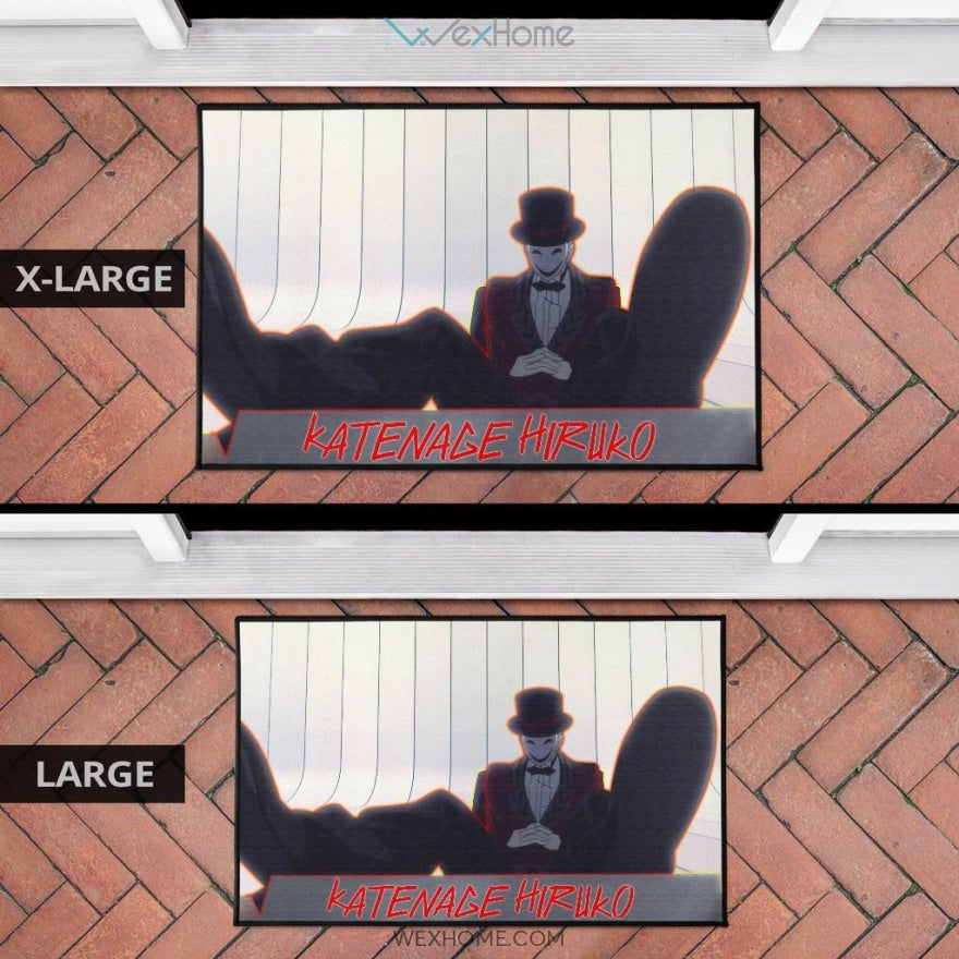 Horror Movie Katenage Hiruko Black Bullet Sitting Door Mat Home Decor