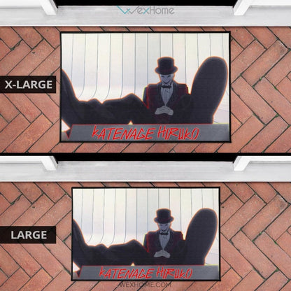 Horror Movie Katenage Hiruko Black Bullet Sitting Door Mat Home Decor