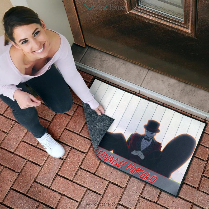 Horror Movie Katenage Hiruko Black Bullet Sitting Door Mat Home Decor