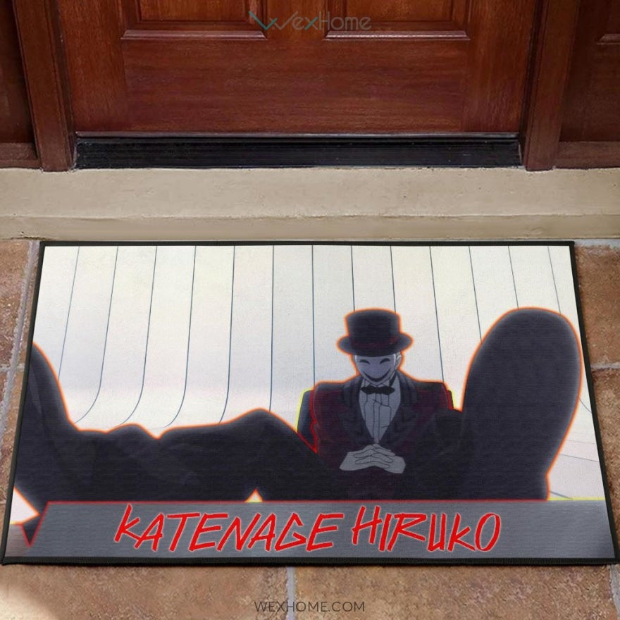 Horror Movie Katenage Hiruko Black Bullet Sitting Door Mat Home Decor
