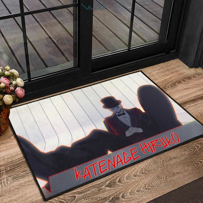 Horror Movie Katenage Hiruko Black Bullet Sitting Door Mat Home Decor