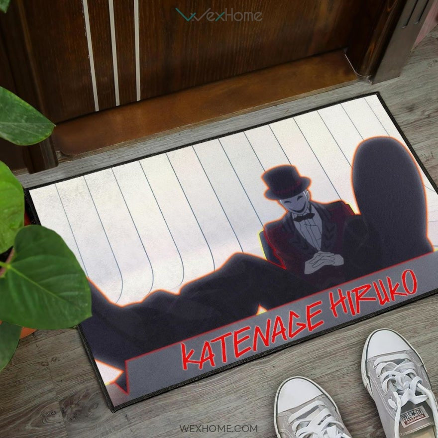 Horror Movie Katenage Hiruko Black Bullet Sitting Door Mat Home Decor