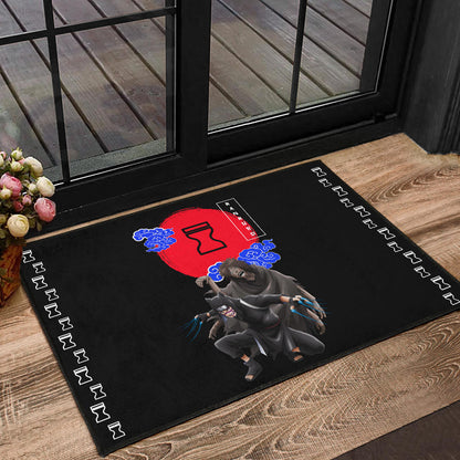 Naruto Anime Kankuro Controling Puppet Sand Village Symbol Door Mat Home Decor