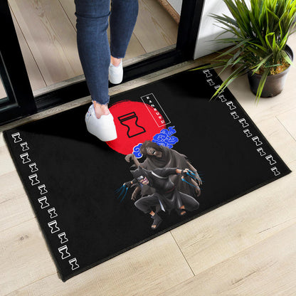 Naruto Anime Kankuro Controling Puppet Sand Village Symbol Door Mat Home Decor