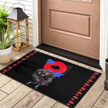 Naruto Anime Sasori Controlling Father Puppet Akatsuki Cloud Door Mat Home Decor