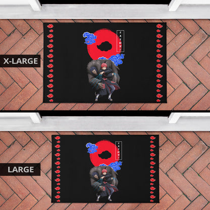 Naruto Anime Sasori Controlling Father Puppet Akatsuki Cloud Door Mat Home Decor
