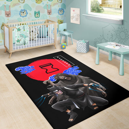 Naruto Anime Kankuro Controlling Puppet Sand Village Symbol Area Rug Home Decor